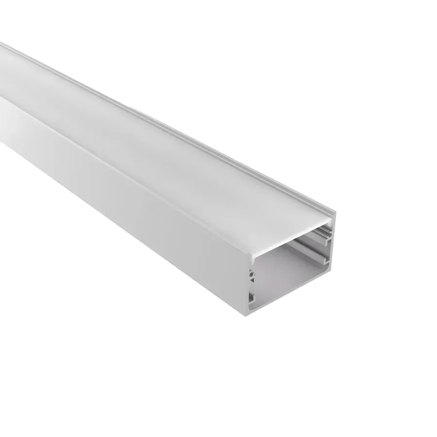 Perfil 50mm Sobrepor PC — Perfis Luminatti