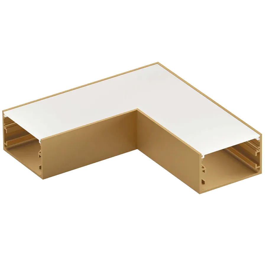 Perfil 50mm Sobrepor Colors Curva PC — Perfis Luminatti