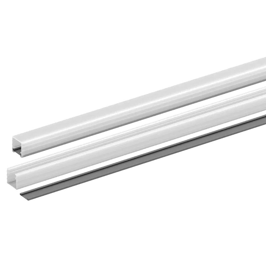 Perfil Ripado Difusor PC — Perfis Luminatti