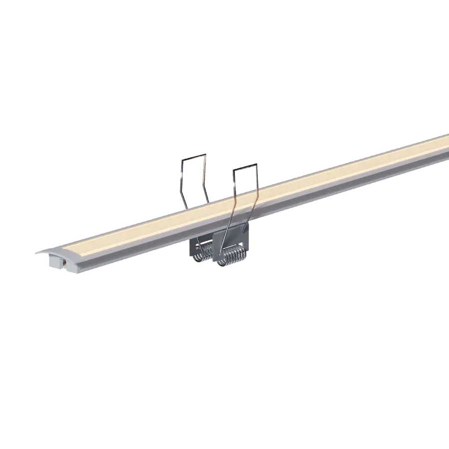 Perfil Nano 12mm Embutir PC — Perfis Luminatti