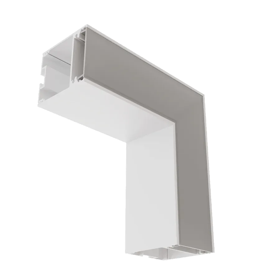 Perfil Alojamento 30mm Curva PC — Perfis Luminatti