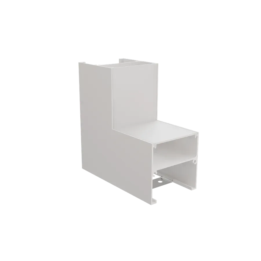 Perfil Alojamento 50mm Curva AC — Perfis Luminatti